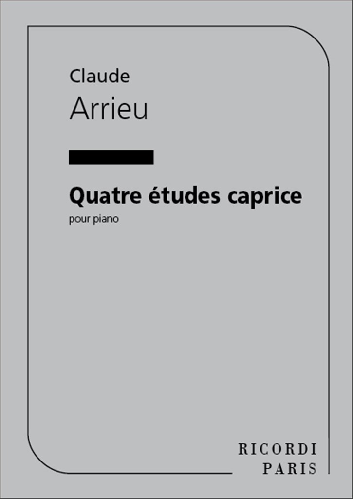 4 Etudes Caprice Piano